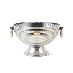 Ensemble de 2 seaux à glace en aluminium métallique de luxe, finition antique, pour la décoration de table à la maison ou à l'hôtel - Product Image 6