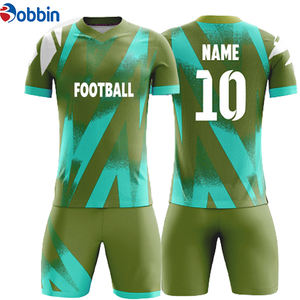 Maillots de football personnalisés pour jeunes, col rond, haute qualité, respirants, pas chers, uniformes de football, maillot de football personnalisé - Product Image 4