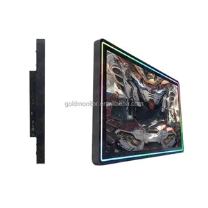GoldTiger USB 3M Serial 32 Inch Vertical LCD Display Capacitive Open Frame Waterproof Touch Monitor for Game Machines