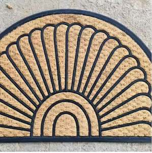 Alfombrilla de Oficina Clásica Viair CR100, de Goma Antideslizante, Semicircular, Grosor Medio, Personalizable con Sublimación, Diseño de Bienvenida - Product Image 1