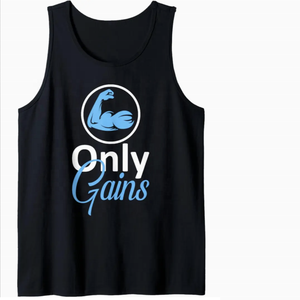 Men's Breathable Tank Tops 100% Cotton Fitness <b>Bodybuilding</b> Gym Graphic <b>Vest</b> Washed Technique Pakistani Design Men's Clothing - Product Image 4