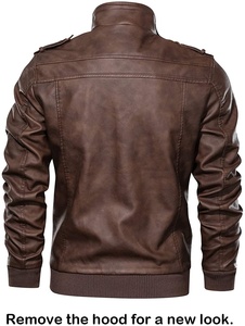 Hot Selling Best Winter Men's Sheepskin Fur Customized Design B3 Bomber Embroidery Plus Size Overcoat <b>Smart</b> Leather <b>Jackets</b> - Product Image 2