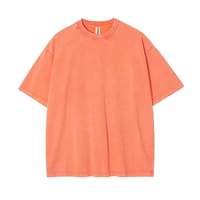T-shirts pour hommes sur mesure, fabriqués directement en usine, dernières tendances, poids lourd 300-450g, coton pur, streetwear