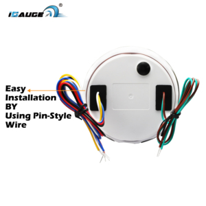 85mm 2in1 12V 24V GPS Đồng hồ tốc độ đo tốc độ đo tốc độ 4in1 nhiệt độ nước bình nhiên liệu cấp Volt Bar phổ dầu áp lực đo <span class=keywords><strong>Kit</strong></span> - Product Image 6