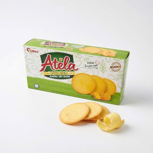Atela Corn Cracker 150g Round Crispy Cracker corn Flavor Sweet Taste ODM OEM Wholesale Offer Free Sample - Product Image 2