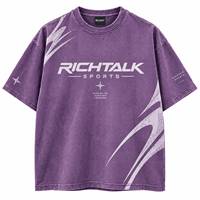 T-shirt Homme Oversize à Manches Courtes en Coton Respirant, Col Rond Sportif, Motif Lettres 3D Gaufré sur le Devant, Style Streetwear