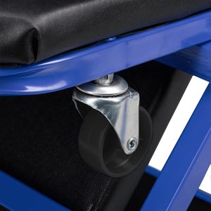 Siège d'atelier pliant OEM ODM avec roulettes, tabouret de garage pivotant à 4 roulettes, garantie 12 mois, pour atelier de réparation automobile GAPGAR033 - Product Image 3