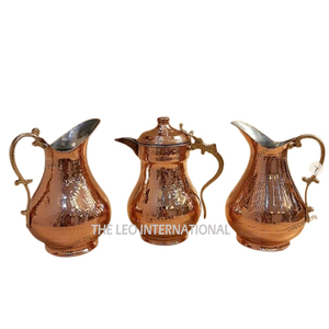 European Luxurious Creative <b>Ceramic</b> <b>Tea</b> <b>Pot</b> with Unique Texture Metal Lid Jug for Drinkware Business Gift - Product Image 3