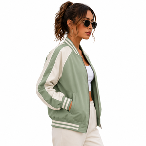 Blousons Bomber Respirants Personnalisés pour Femmes : Design Tendance pour Tenues Décontractées Modernes et Usage Quotidien - Product Image 6