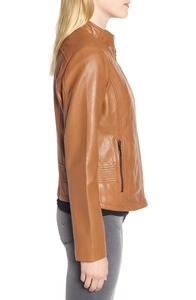 Original Cow Skin Leather <b>Women</b> <b>Jacket</b>-Knitted Construction Waterproof & Reversible | <b>Smart</b> Pick Winter Outerwear - Product Image 2