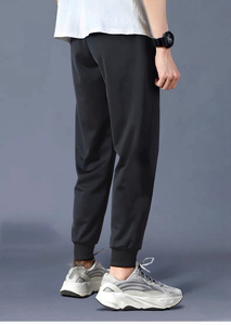 AthleisureMax Fleece <b>Joggers</b> – <b>Slim</b> Fit Elastic Cuff Sweatpants - Product Image 4