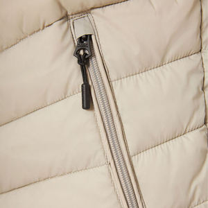 New custom Vest Outdoor Warm Stand Collar Zipper Pocket Winter Jacket Custom Logo Men'S Puffer Vest - Product Image 3