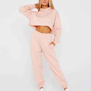 OEM Wholesale Customized SPORTS CODE Women's Winter Tracksuit 100% Cotton Eco-Friendly Regular Fit Casual Jogging Running - Product Image 1