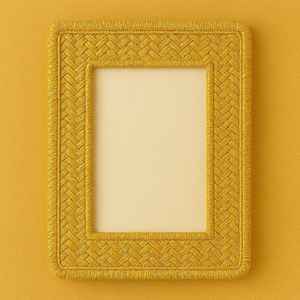 Marco de Fotos Hecho a Mano con Tela Sheetal Pati |   Marco de Fotos Ecológico de Caña Natural |   Decoración y Regalos Sostenibles para el Hogar (OEM/ODM) - Product Image 2