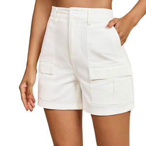Shorts cargo pour femmes au design minimaliste, respirants, légers, élégants, parfaits pour les activités de plein air, look parfait - Product Image 3