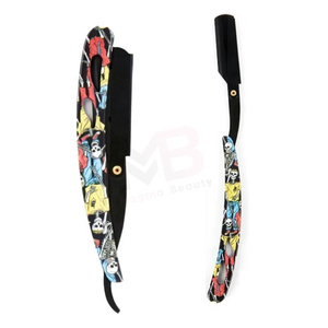 Rasoir professionnel en acier inoxydable à lame simple pour le rasage des hommes avec lames remplaçables, outil de beauté - Product Image 6