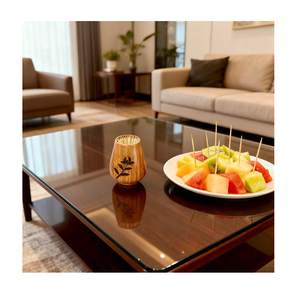 Handmade Wood Household Living Room <b>Toothpick</b> Storage Bottle Decorative Ornaments Top Quality At Nice Price - Product Image 4