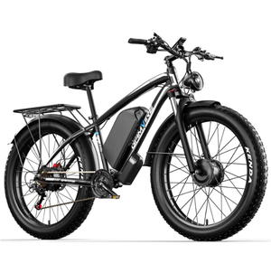 Bicicleta Eléctrica EBYCCOS C5PRO de 24 Pulgadas, 6000W de Potencia Máxima, Doble Motor, 52V 32AH, Grado Industrial, DIY, Más Vendida - Product Image 2