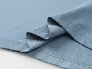 Camisa Polo de Seda Personalizada, Manga Corta, Antibolitas, Color Sólido, Tejido Liso, Ropa de Trabajo de Secado Rápido, Bordada, Corte Ajustado, ODM - Product Image 6