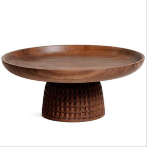 Support à gâteau en bois durable et populaire, écologique, résistant à la chaleur, fait main, compatible lave-vaisselle, pour la maison et la cuisine - Product Image 1