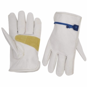 Reinforced Goat Grain Leather Winter Work <b>Glove</b> Soft Comfortable Abrasion Resistant Breathable Anti-static Fire Proof Safety - Product Image 1