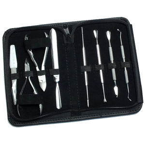 Lujoso Kit de Manicura y Pedicura 7 en 1 de Acero Inoxidable, Cortaúñas, Alicates, Caja de Herramientas Profesional para el Cuidado de las Uñas - Product Image 1