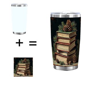 Stainless Steel Tumbler 20oz Double Wall Insulated Portable <b>Drink</b> Cup Outdoor Picnic Use - Product Image 1