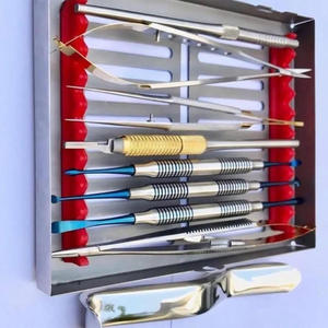 Kit d'instruments de chirurgie micro-orale et maxillo-faciale en acier, manuel, cosmétique, certifié CE, conforme ISO13485, par Grip Surgical - Product Image 3