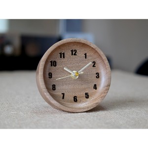 Reloj de Escritorio Minimalista de Madera, Movimiento de Cuarzo Circular, Visualización de Agujas, Funciona con Batería, Silencioso, Decorativo, Diseño Moderno - Product Image 5