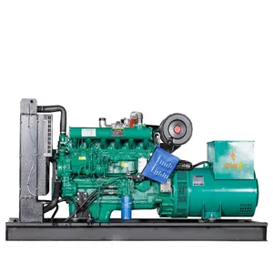 Harga Murah 30KW 40KW 50KW 55KW 60KW 75KW 100KW Open Frame Dinamo Generator biogas Set