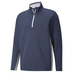 Camiseta Deportiva de Manga Larga con Cierre de Cremallera para Hombre OEM |   Camiseta Deportiva Transpirable de Secado Rápido para Golf, Running y Fitness |   100% - Product Image 5