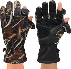 Hunting Gloves Full Finger/Fingerless Gloves Pro Anti-Slip Insulated Camo Glove Hunting Outdoors Waterproof Gear - Product Image 5