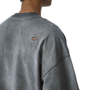 Camiseta de Hombre 2026, 100% Algodón, de Alta Calidad, Secado Rápido, Ecológica, Transpirable, Diseño Moderno, con Logotipo Personalizado, Informal, Online - Product Image 3