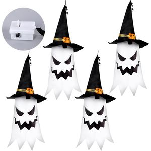 Decorazioni di Halloween per Interni ed Esterni, Luci a Corda con Cappello da Strega Luminoso, Luci di Halloween - Product Image 2