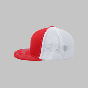 OEM Günstige Custom 6 Panel Unisex Bestickte Baseball mützen Baumwoll stoff Einstellbare Größe Zweifarbige Baseball mützen mit gebogener Krempe - Product Image 3