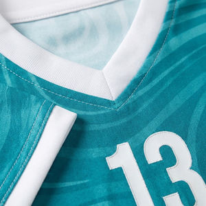 Uniforme de Fútbol Personalizado de Primera Calidad por Sublimación, Conjunto de Camiseta de Fútbol para Hombre OEM, Secado Rápido, Transpirable, Fabricante de Equipaciones, Diseño con Logotipo Propio - Product Image 5