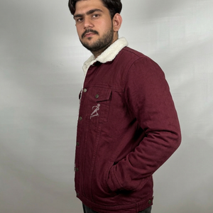 Veste en jean décontractée pour homme de haute qualité, style hip-hop, avec motif lettres, pour l'hiver - Product Image 5