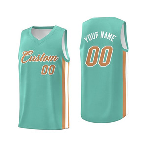 เสื้อบาสเก็ตบอลแบบกำหนดเอง เสื้อกีฬาและกางเกงขาสั้น พิมพ์ชื่อทีม หมายเลข และโลโก้ตามสั่ง สำหรับผู้ชายและเยาวชน - Product Image 1