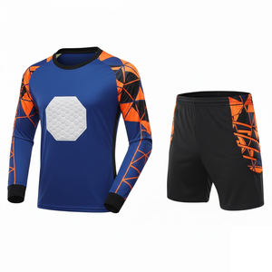 Conjunto de Uniforme de Portero de Fútbol para Adultos y Niños OEM, Transpirable, Manga Larga, Logotipo Personalizado, Traje de Entrenamiento de Portero de Fútbol - Product Image 1