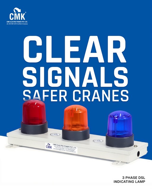 CMK 3 Phase DSL Indicating Lamp LED Industrial Signal Light Red Orange Blue