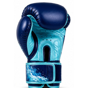 ถุงมือชกมวยออกแบบพิเศษสำหรับมืออาชีพ ถุงมือชกมวยหนังคุณภาพสูง ทนทาน - Product Image 3