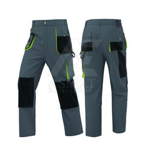 Pantalones de Trabajo Dinámicos, Tela Elástica, Construcción Resistente, Pantalones de Trabajo para Uso Diario, Cómodos - Product Image 3