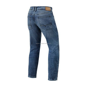 Motorbike Breathable Unisex Jeans Style Racing <b>Pants</b> with CE <b>Pads</b> Protective Gear for Street Riding All Seasons - Product Image 3