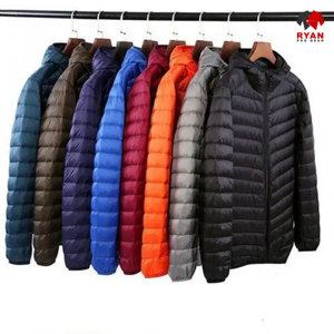 เสื้อแจ็คเก็ตพัฟเฟอร์ผู้ชายแบบสั่งทำพิเศษสำหรับฤดูหนาว คอตั้ง ปิดด้วยซิป โลโก้สั่งทำด้านหน้า ผ้าระบายอากาศได้ดี สวมใส่สบายๆ - Product Image 4