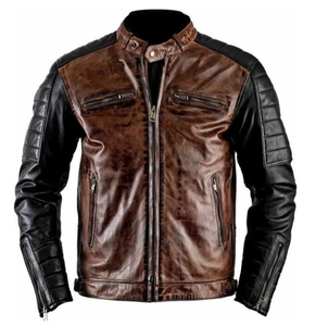 Veste de moto en cuir de vachette pour homme, design respirant, équipement de protection de haute qualité, vêtements de moto pour les pilotes Ducati - Product Image 4