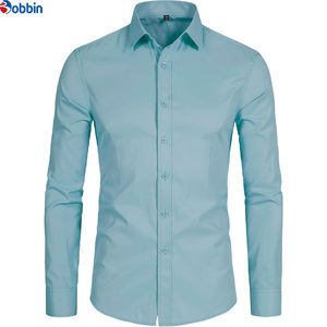 Camisa de Vestir Formal de Lujo para Hombre, Manga Larga, Casual, de Verano, de Alta Calidad, Ajustada, OEM - Product Image 5
