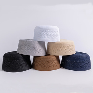 Al Asar Gorro de Oración Musulmán de Tela de Poliéster Transpirable, el Más Vendido, con Logotipo Personalizado, Nuevo, al Mejor Precio al por Mayor - Product Image 2