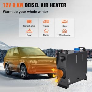 Riscaldatore ad Aria Diesel 8KW Tutto-in-Uno 12V per Auto, Furgoni e Camion con Telecomando e Silenziatore - Product Image 2