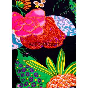 Tissu en coton 100% doux, écologique, respirant et à séchage rapide, imprimé à la main en Inde avec un motif floral pour femmes et filles, tissu d'été - Product Image 5