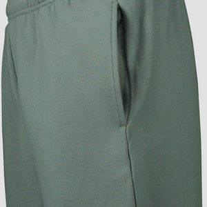 Pantalon de survêtement pour homme, vert uni, taille élastique, décontracté, pour l'automne, à porter au quotidien, confortable, en coton - Product Image 6
